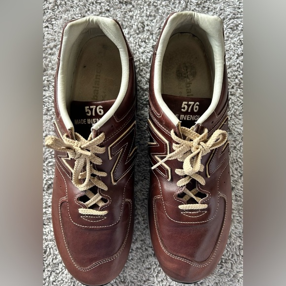 New Balance Other - New Balance 576 Limited Edition Premium Leather Made in New England 13D
